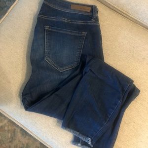 New, Cello Skinny Jeans, Raw Hem